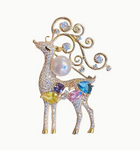 Deer Brooch