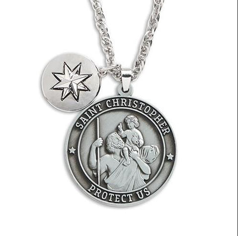 St. Christopher Car Charm