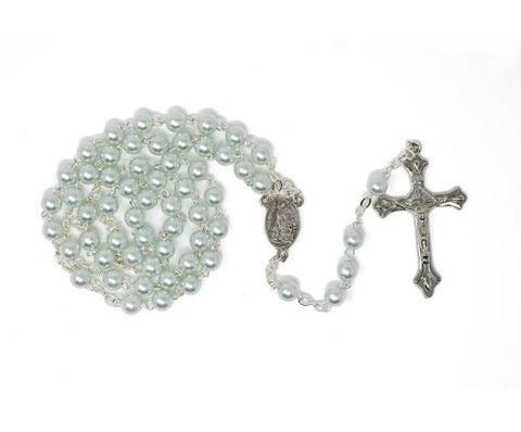 Blue Pearl Rosary