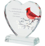 Crystal Heart Plaque