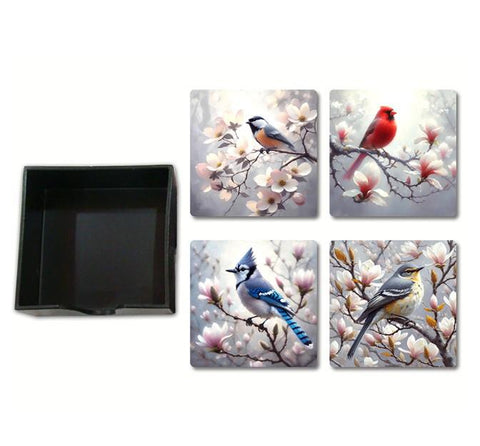 Set of 4 Bird Coasters