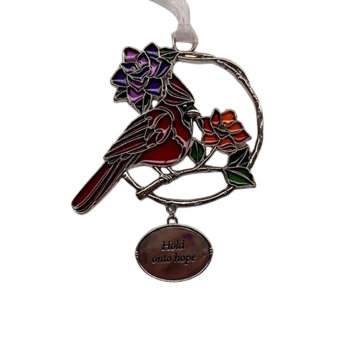 Cardinal Ornament - Hold Onto Hope
