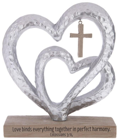 Sacred Union Heart Figurine