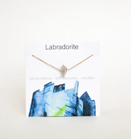 Necklace with Stone Pendant