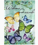 Welcome Friends Garden Flag