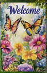 Butterflies & Blooms Garden Flag