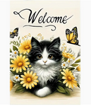 Kitty Garden Flag