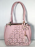 Pink Purse with Pearl Detail