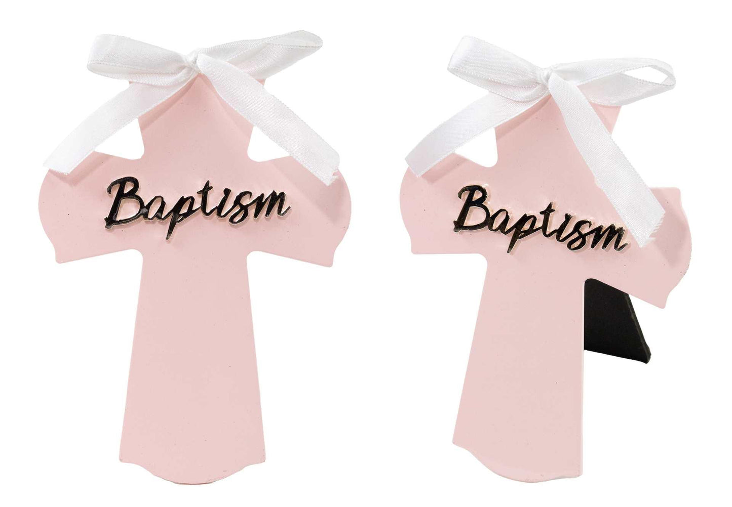 Baptism Cross - Pink