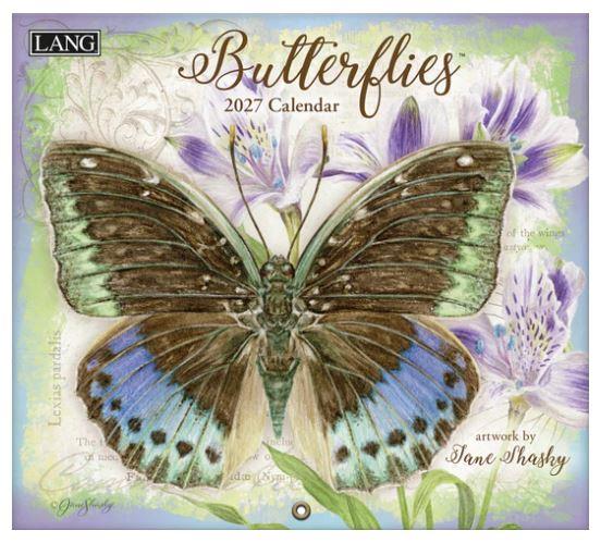 Lang Calender 2027 "Butterflies"