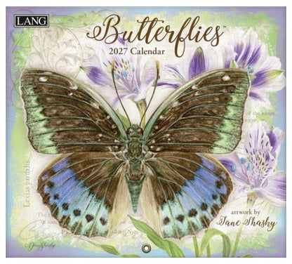 Lang Calender 2027 "Butterflies"