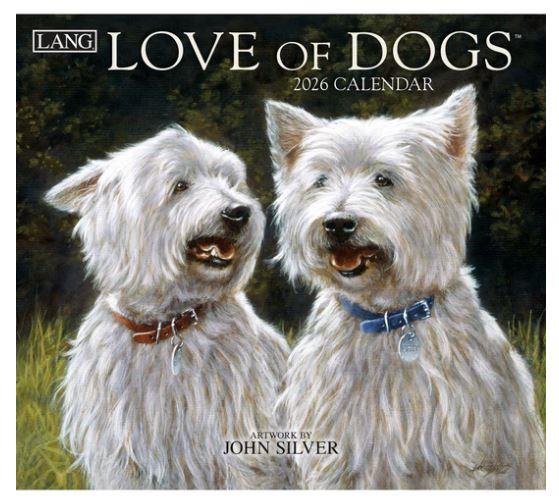 Lang Calender 2027 "Love of Dogs"