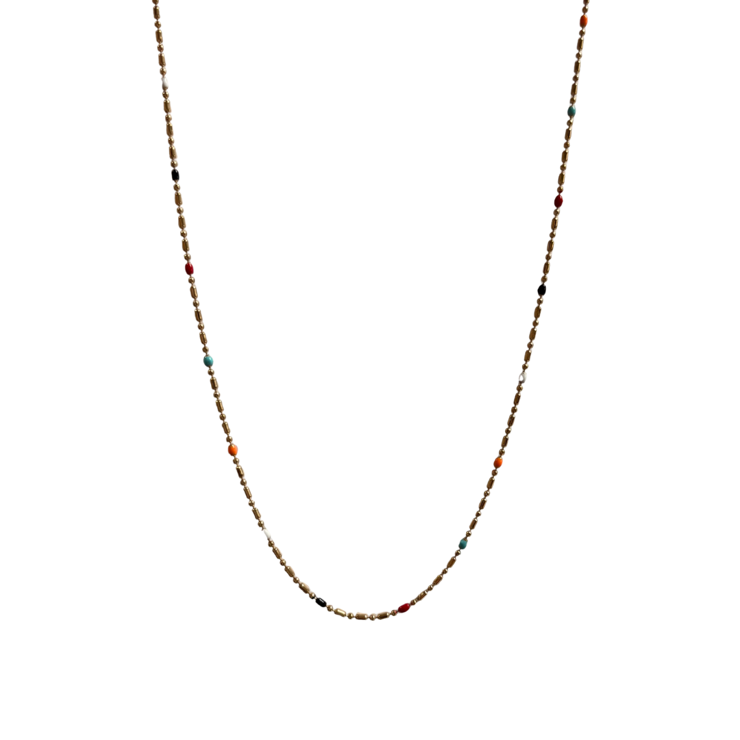 Gold Beaded Necklace