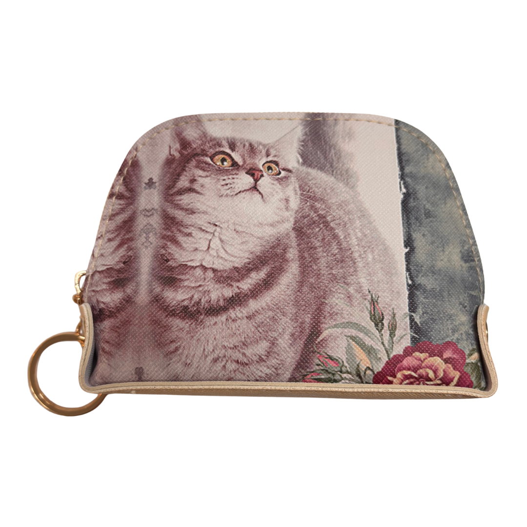 Cat Change Purse