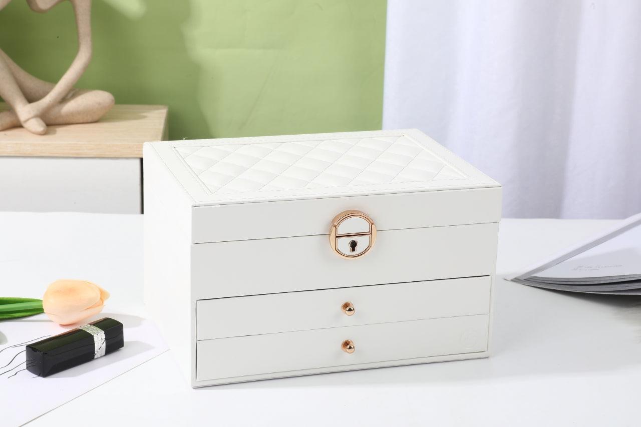 Off-White Two Drawer Jewellry Box