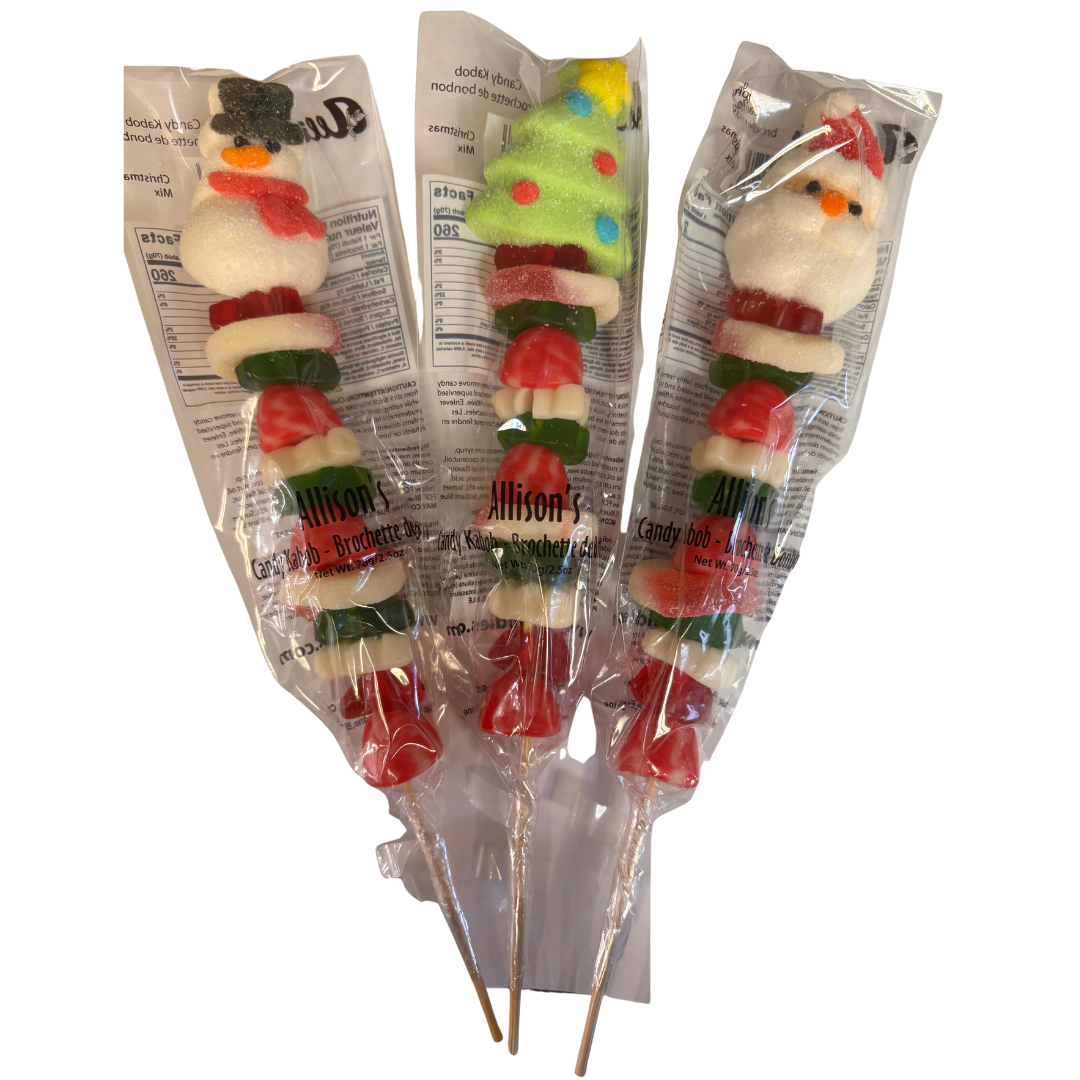 Christmas Candy Kabob