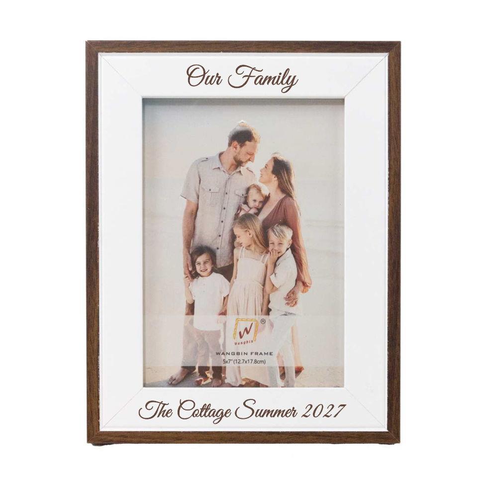 Frame 5x7 includes Personalization