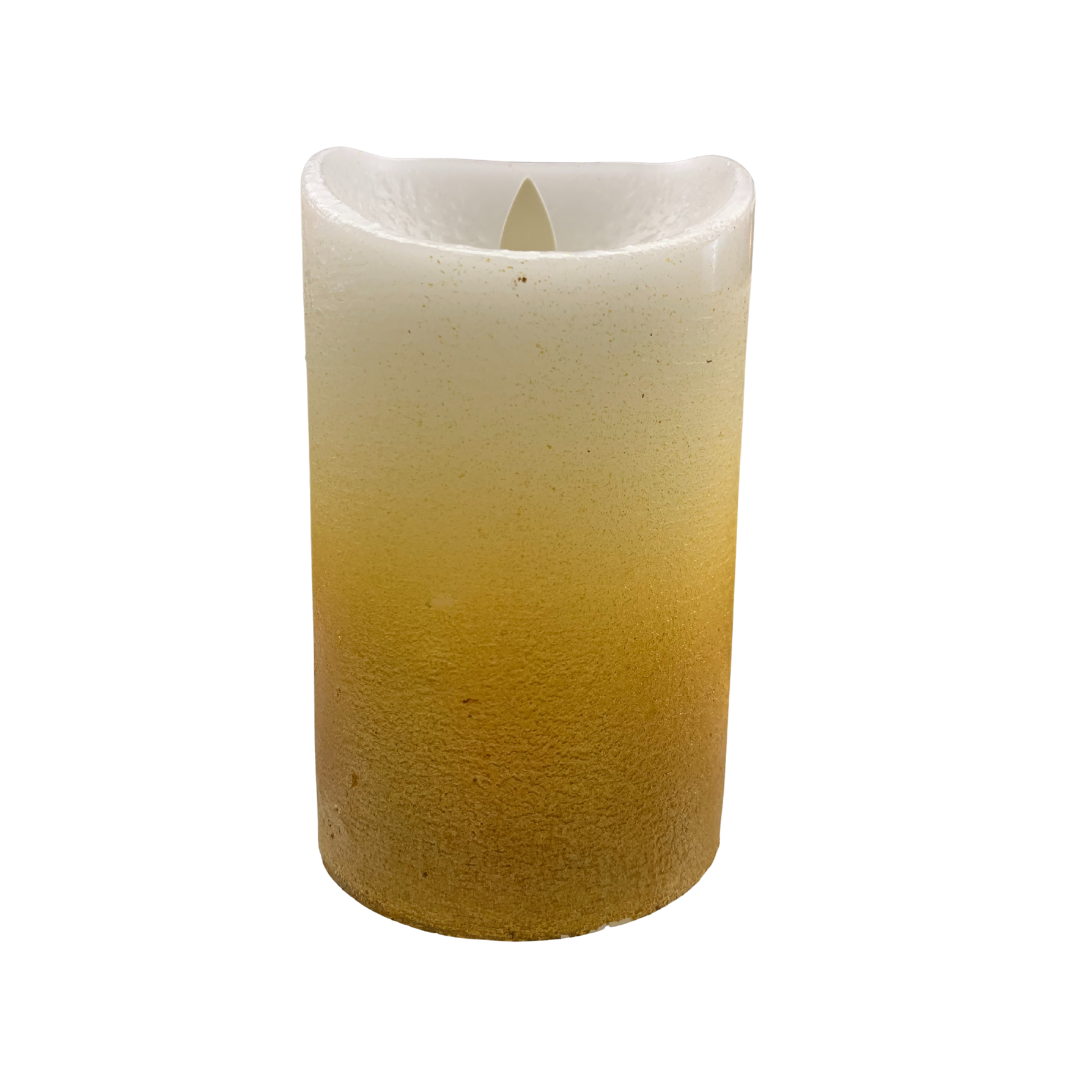 Flamelss Gold Ombre Candle