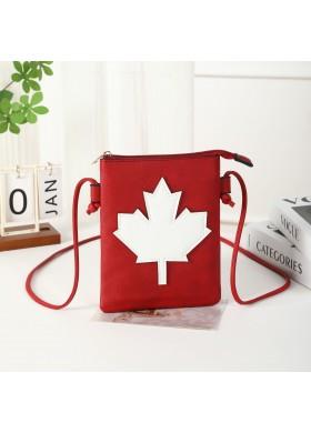 Maple Leaf Crossbody Purse