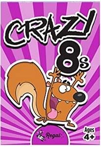 Crazy 8 – Classic Kids’ Card Game for Family Fun