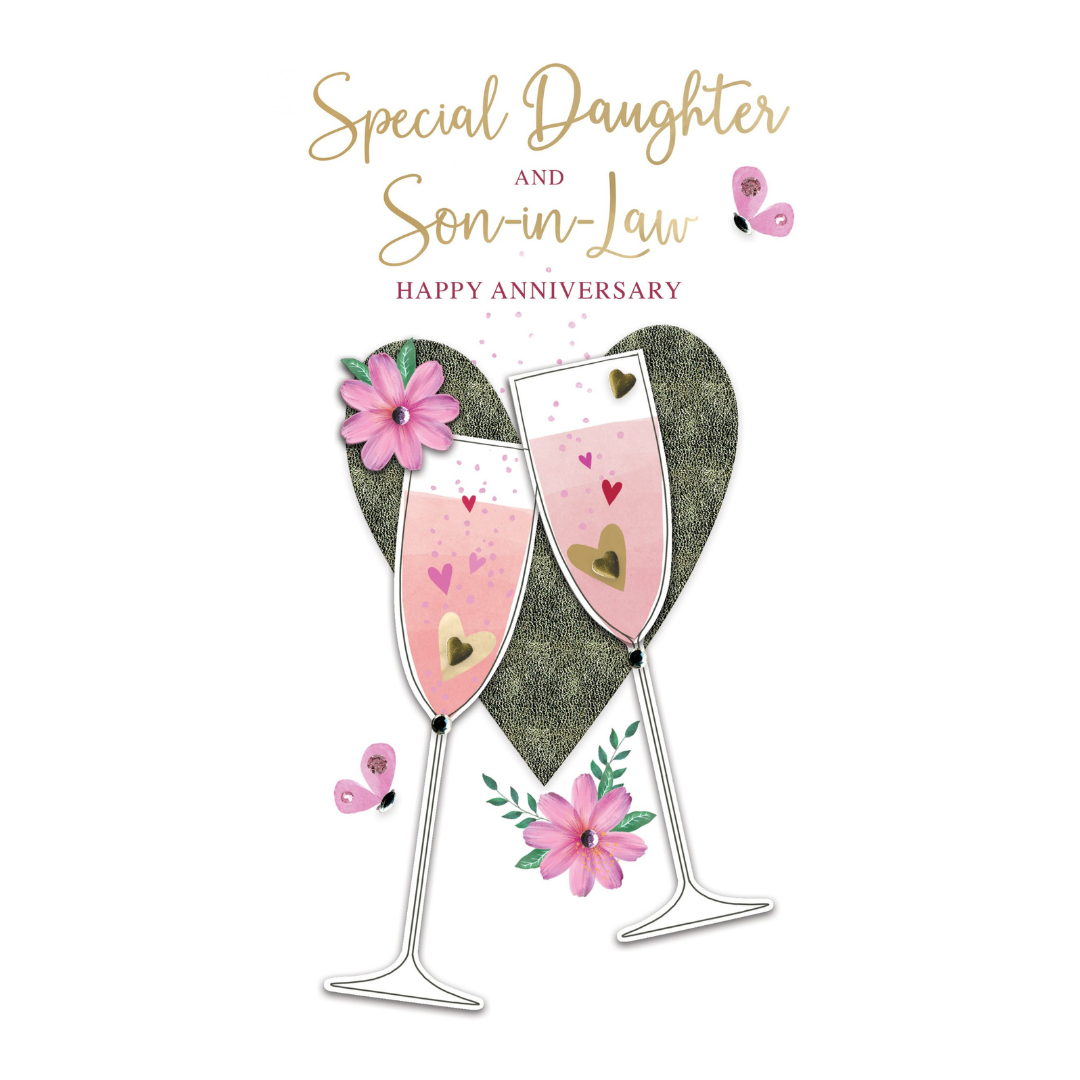 Anniversary Card – For Daughter & Son-in-Law