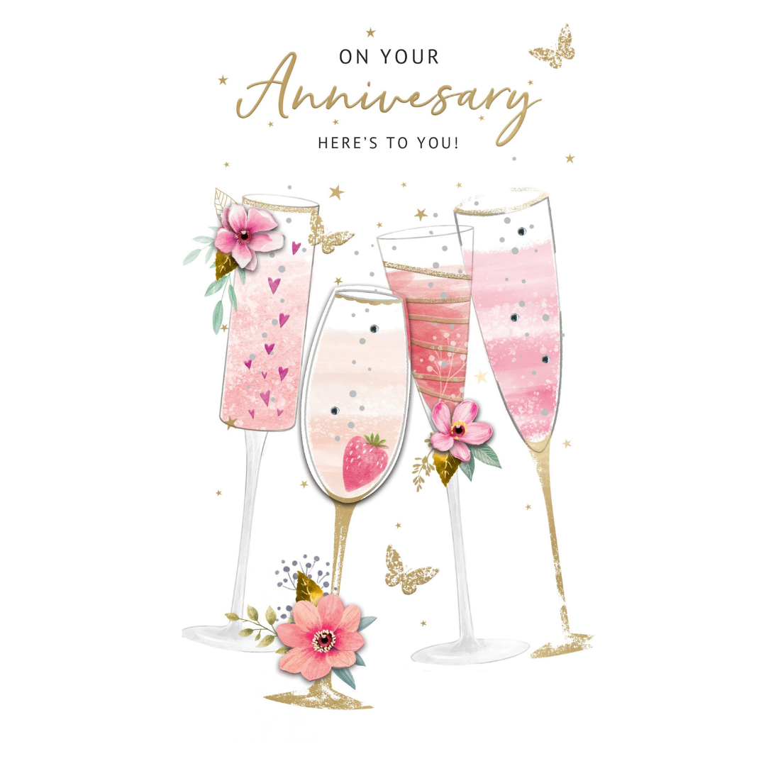 Anniversary Card – Elegant Keepsake for Couples