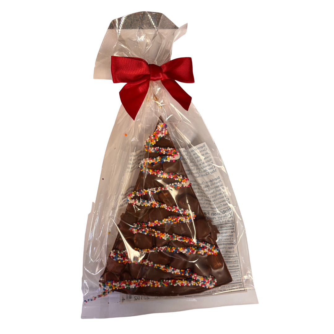 Festive Tree Pizza Slice Chocolate – Holiday Treat