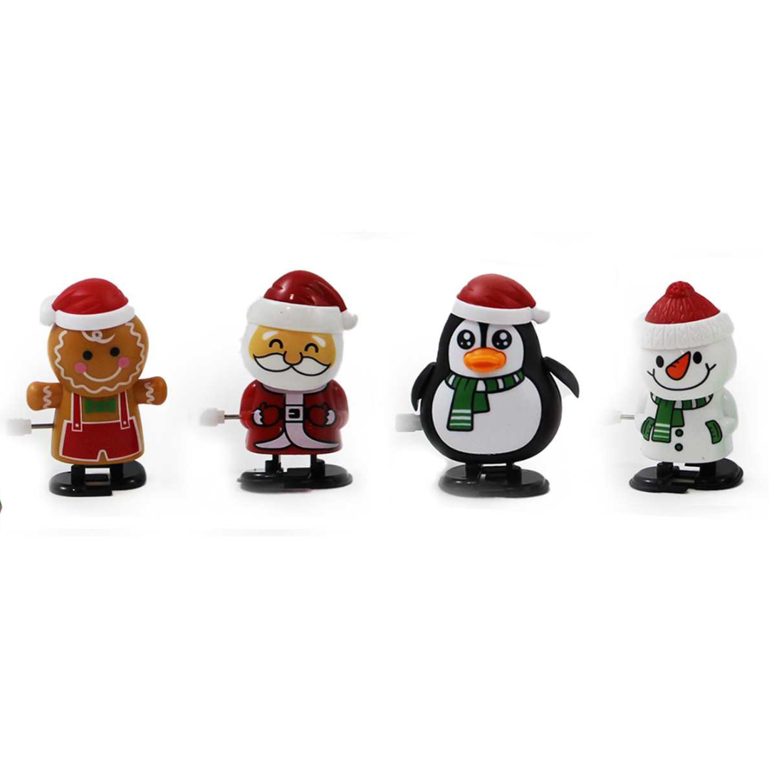 Wind-Up Christmas Characters – 4 Assorted