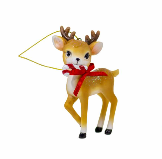 Standing Reindeer Ornament