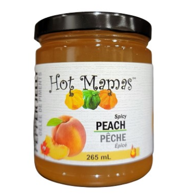 Hot Mamas Spicy Peach Jelly – A Taste of Fall with a Fiery Twist