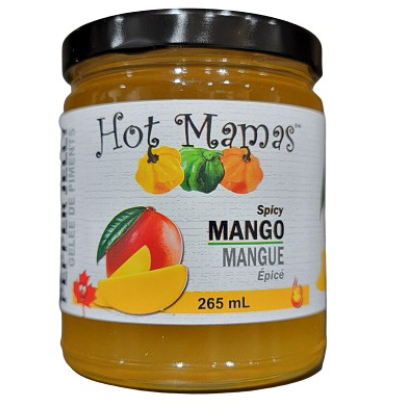 Hot Mamas Spicy Mango Jelly – Sweet Heat Perfection!