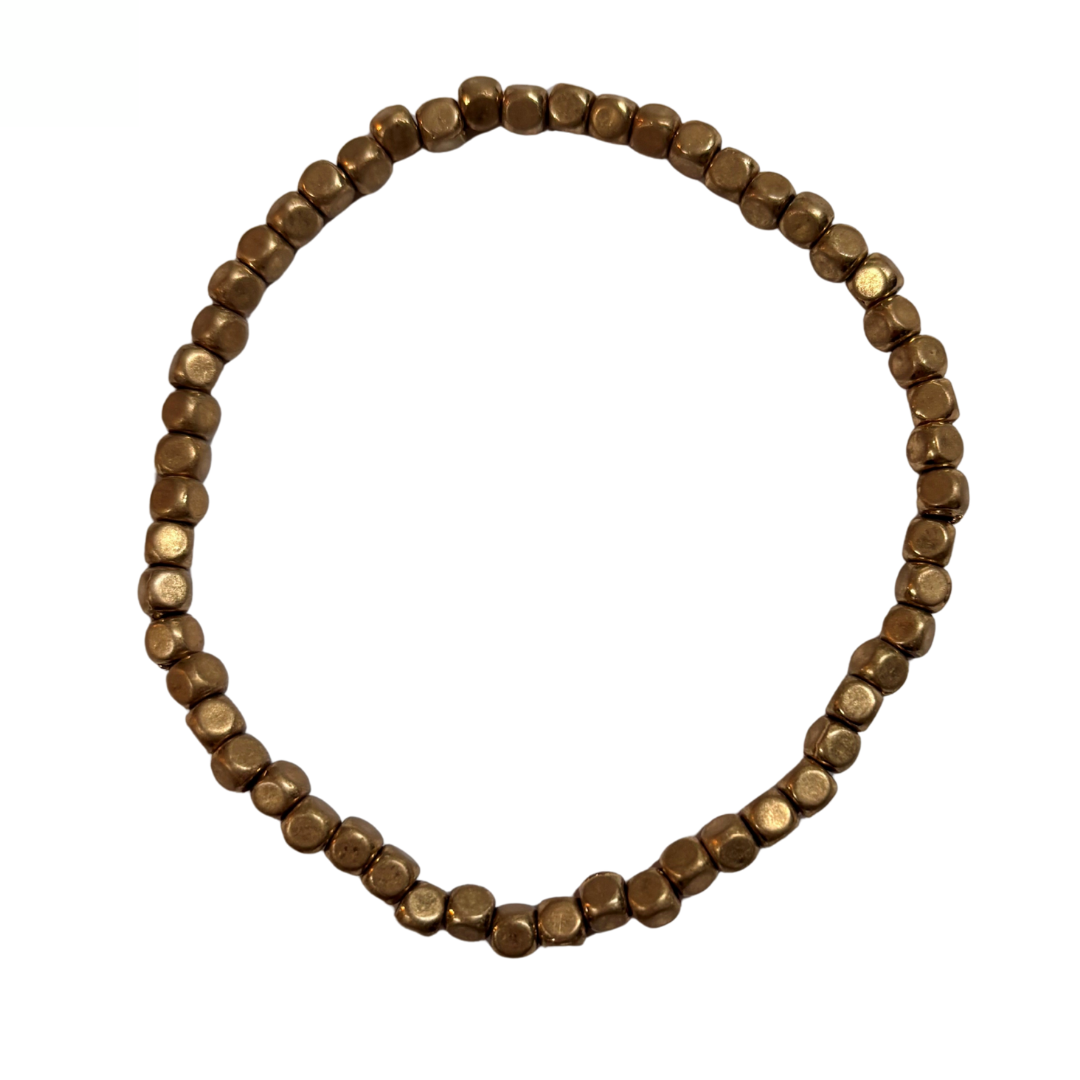 Gold Beaded Bracelet