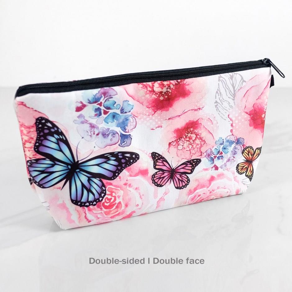 Butterfly Printed Pouch