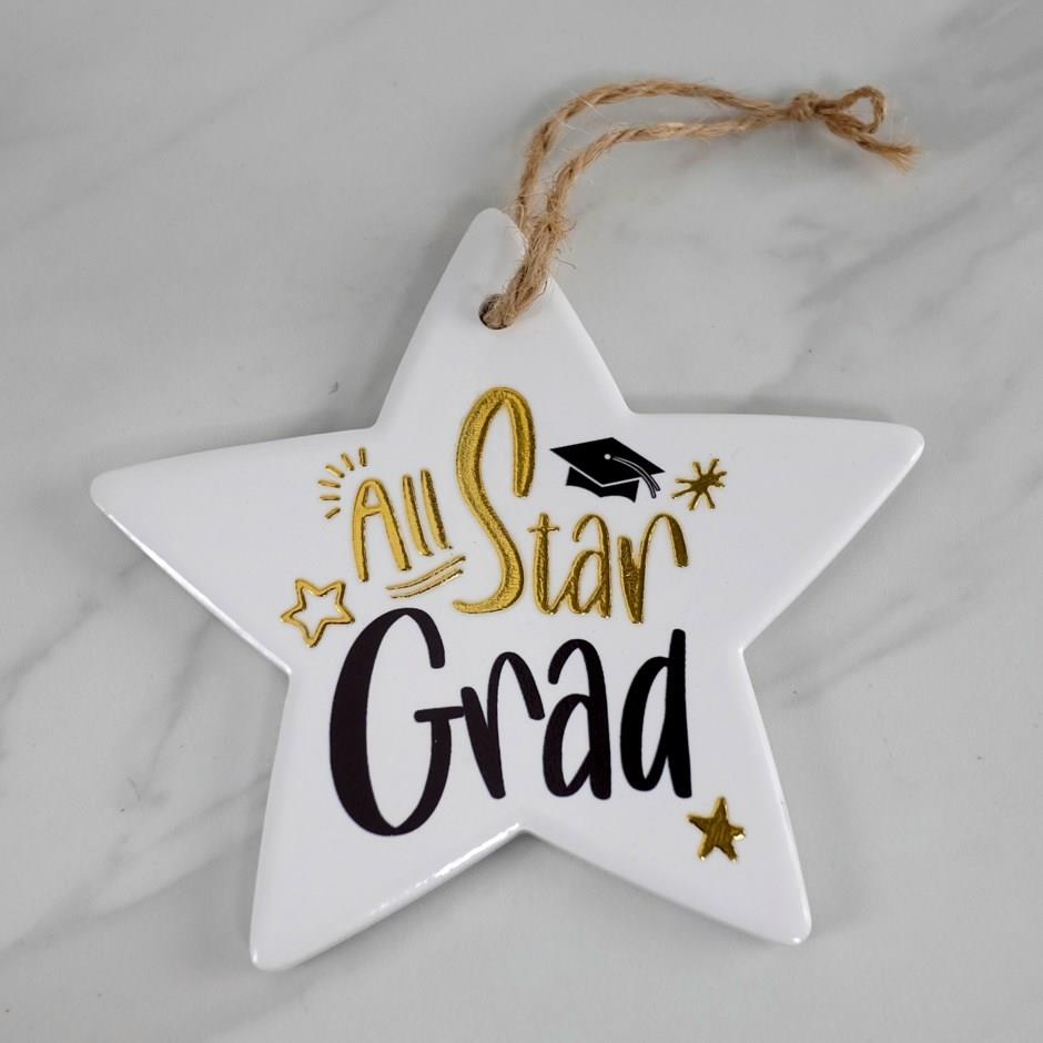 All Star Grad Ornament