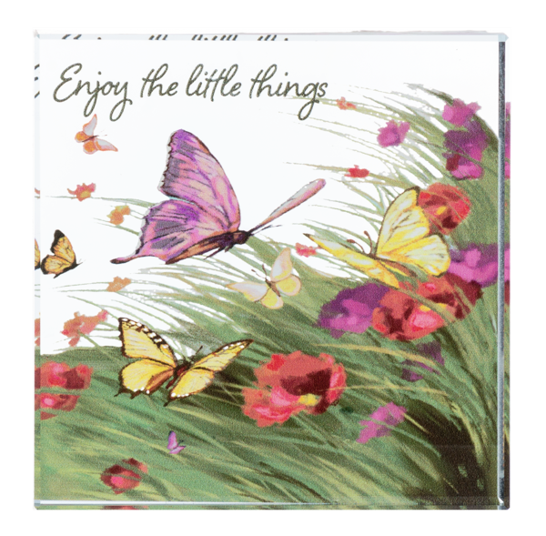 Beveled Glass Block – Enjoy the Little Things