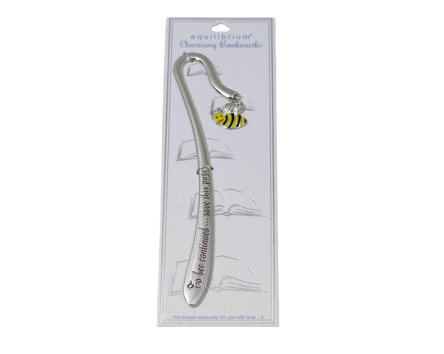 Metal Bee Bookmark – “To Bee Continued… Save This Page”