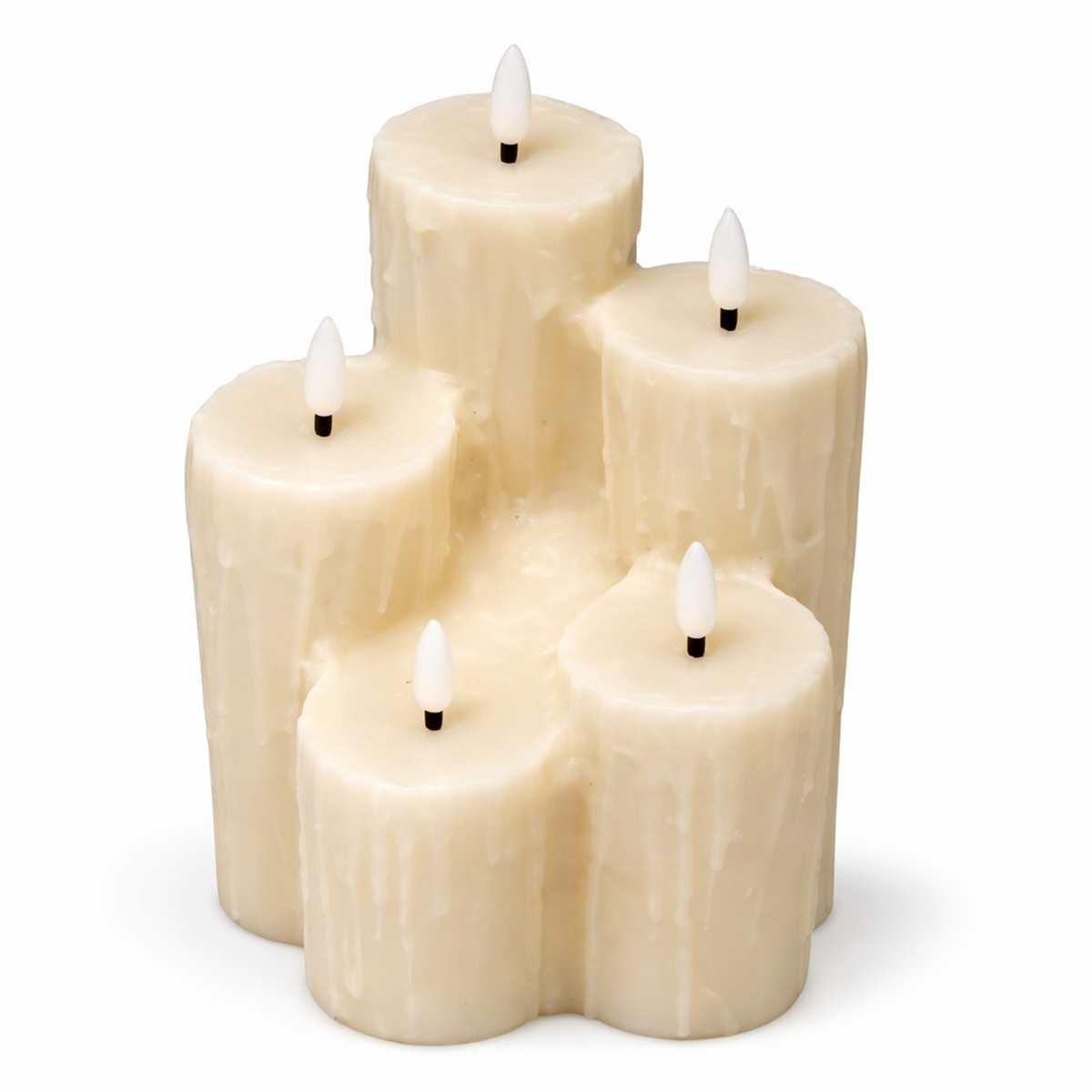 LED 5-in-1 Dripping Candle