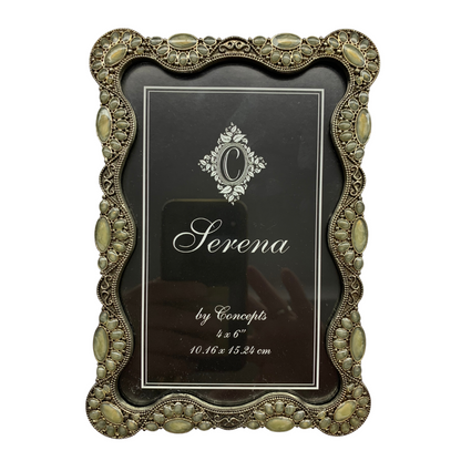 Pearl Enamel Frame - 4 X 6