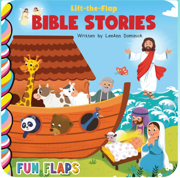 Bible Stories – Fun Flaps Interactive Christian Board Book