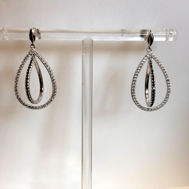 Double Teardrop Earrings