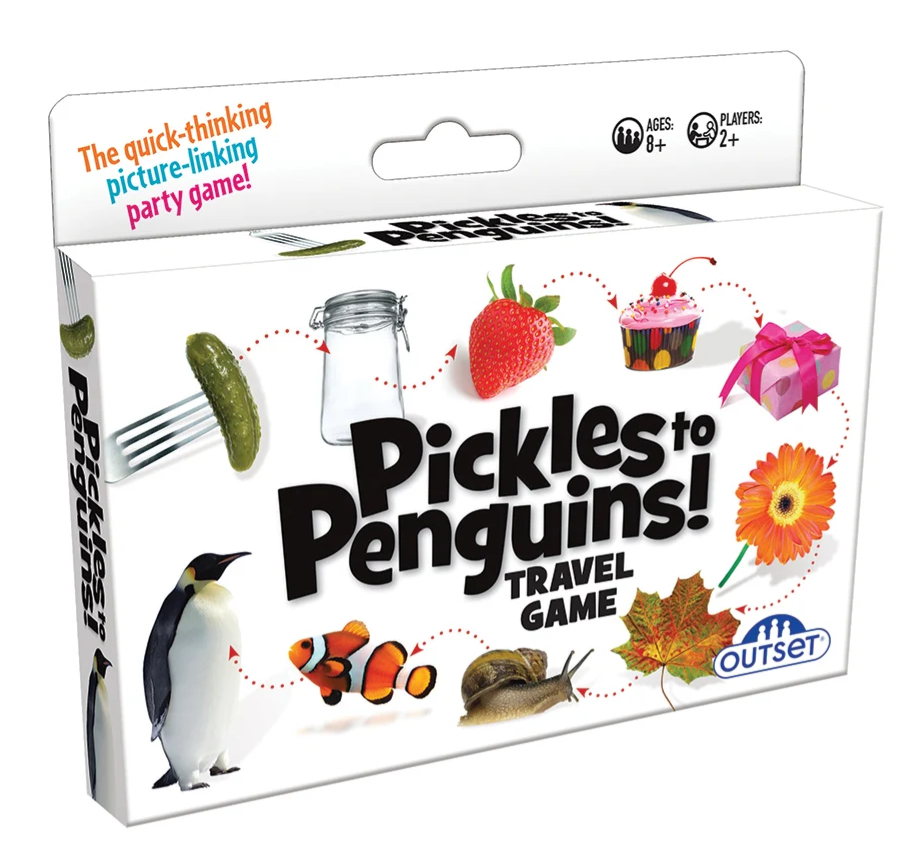 Pickles to Penguins Card Game – Family Travel Game