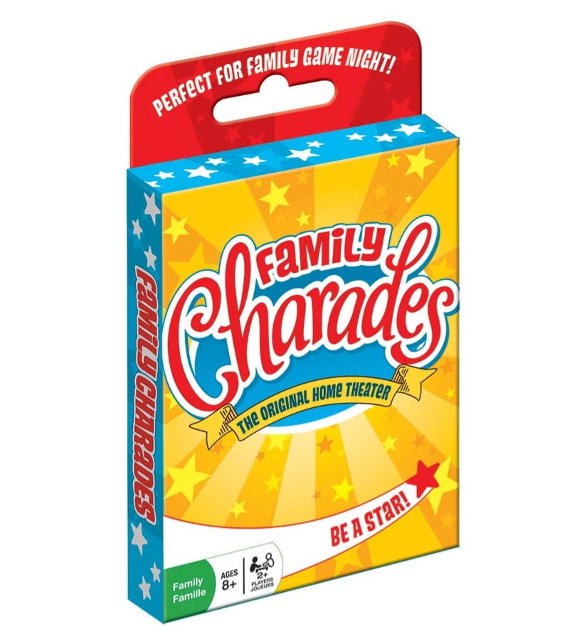 Family Charades Card Game – 300+ Charades for Family Fun – Ages 8+