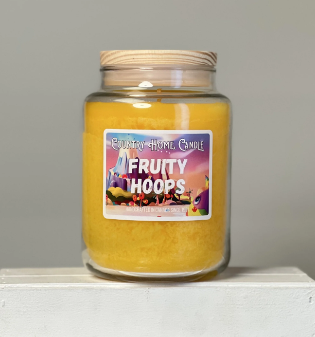 Fruit Loops Scented Candle – Canadian Made – 26 oz