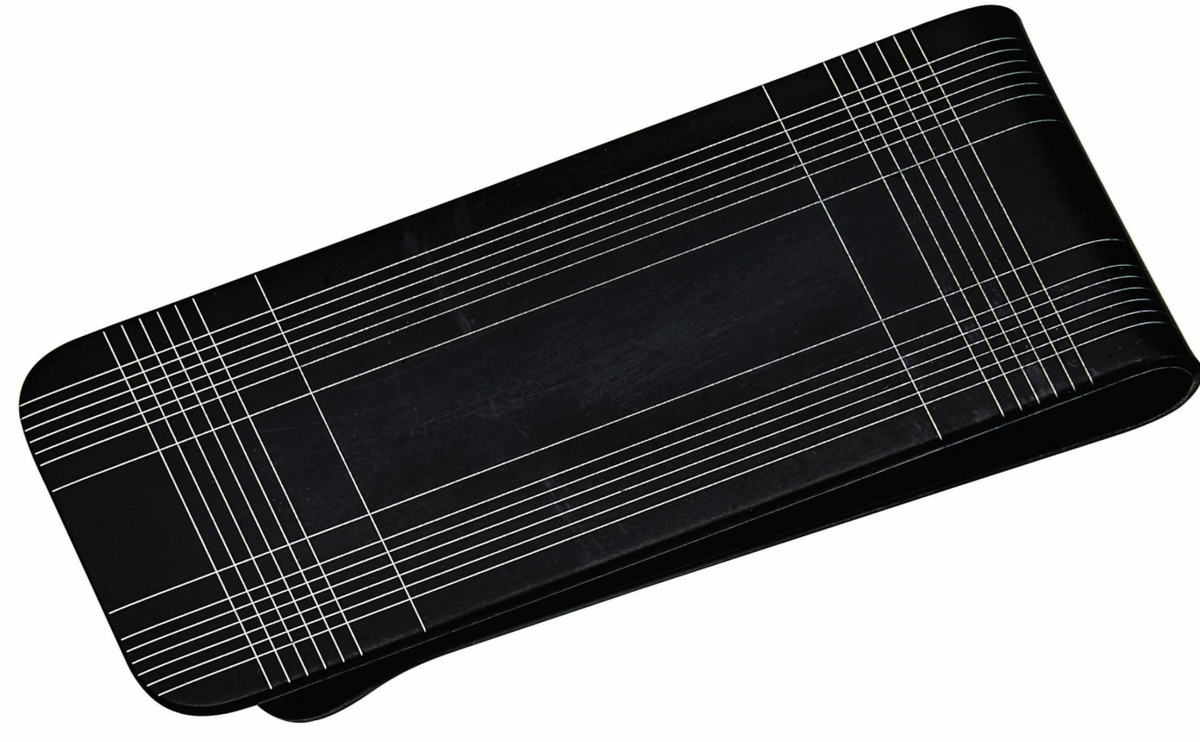 Gunmetal Money Clip