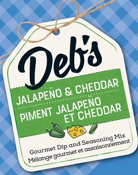 Deb’s Dips Jalapeño & Cheddar Gourmet Dip Mix