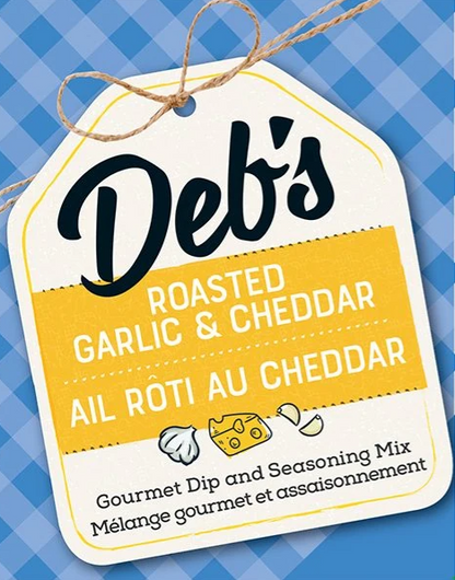Deb’s Dips Roasted Garlic & Cheddar Gourmet Dip Mix