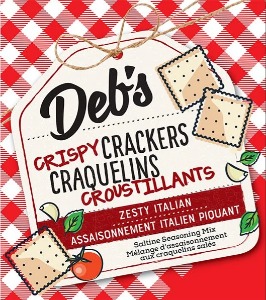 Deb’s Dips Zesty Italian Saltine Seasoning Mix