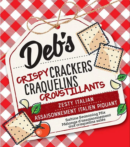Deb’s Dips Zesty Italian Saltine Seasoning Mix