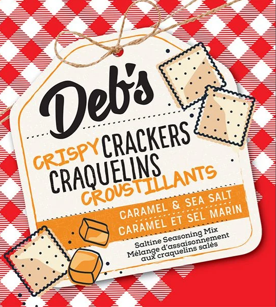 Deb’s Dips Caramel & Sea Salt Saltine Seasoning Mix