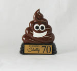 Custom Engraved Poop Emoji